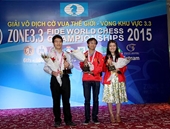 Việt Nam giành trọn 3 vé dự giải cờ vua thế giới 2015