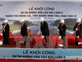 Tỉnh Quảng Ninh khởi công dự án Đường dẫn cầu Bắc Luân II