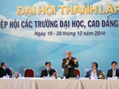 Chính thức phê duyệt Điều lệ Hiệp hội các trường đại học, cao đẳng Việt Nam