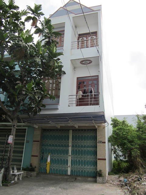 Căn nhà của bà Huỳnh Thị Liên mà Cơ quan thi hành án Rạch Giá đã kê biên