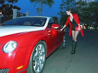 Khánh My bị bóc mẽ xe 12 tỷ là đi thuê