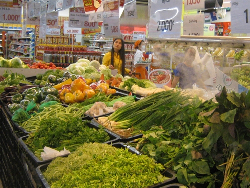 Rau vào siêu thị - liệu có sạch