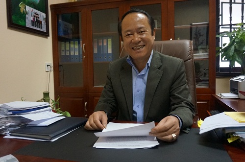 Ông Lưu Quang Huy, Giám đốc Khu Di tích lịch sử Đền Hùng chia sẻ với PV về công tác chuẩn bị trước mùa lễ hội Đền Hùng năm 2015