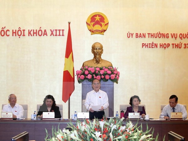 Khai mạc phiên họp 37 Ủy ban Thường vụ Quốc hội khóa XIII