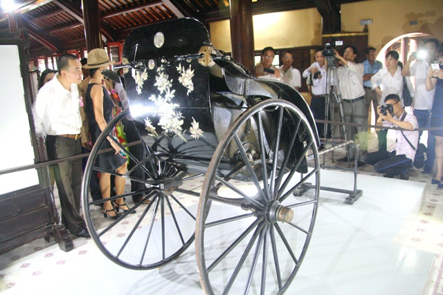 Chiếc xe kéo của vua Thành Thái bị thất lạc hơn 100 năm