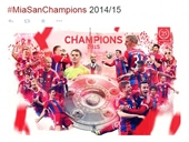 Bayern Munich chính thức lên ngôi vô địch Bundesliga