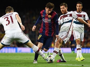 Nhìn lại bán kết lượt đi Champions League Đơn giản là Messi