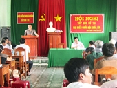 Viện trưởng VKSNDTC tiếp xúc cử tri ở Quảng Ngãi