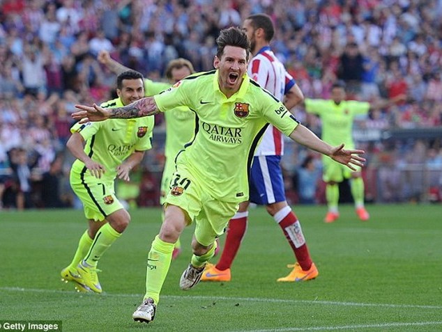 Messi rực sáng đưa Barcelona lên ngôi La Liga sớm 1 vòng đấu