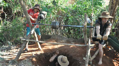 Đào giếng - nghề nguy hiểm