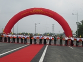 Thông xe cầu Hạc Trì nối hai tỉnh Phú Thọ - Vĩnh Phúc