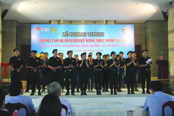 TP HCM có Trung tâm Huấn luyện Kỹ năng Thực hành Xã hội đầu tiên