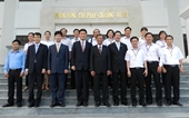 Đoàn Thẩm phán Tòa án tối cao Hàn Quốc đến thăm và làm việc với TAND Đà Nẵng