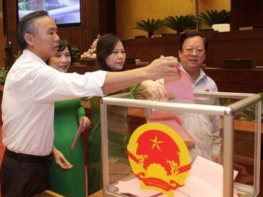 Quốc hội lần đầu phê chuẩn 15 thẩm phán TAND Tối cao