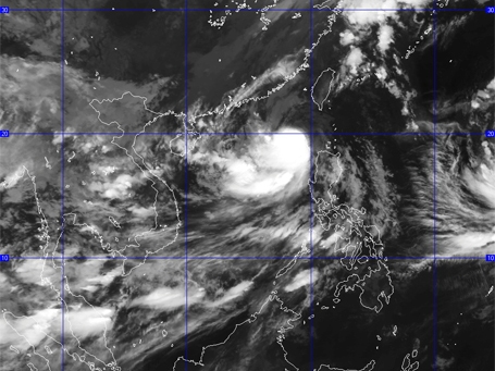 Bão số 2 không hướng vào Việt Nam