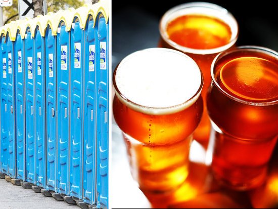 Xin nước tiểu để tái chế  bia