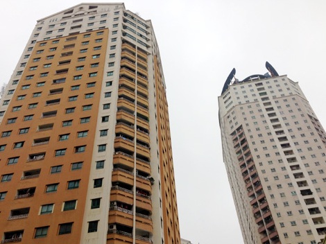 Chung cư không thang máy Phí 450 đồng m2