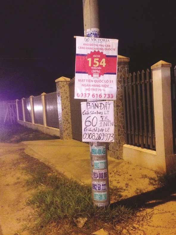 Bất động sản ăn theo dự án sân bay Long Thành Cẩn trọng không thừa