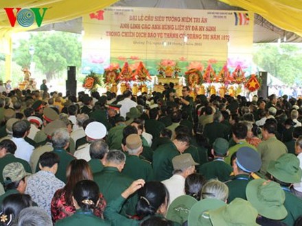 Đại lễ cầu siêu tri ân Anh hùng liệt sỹ tại thành cổ Quảng Trị