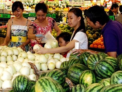 Giá tiêu dùng tháng 7 chỉ tăng 0,13