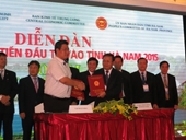 Khai mạc Diễn đàn Kinh tế - Xúc tiến đầu tư vào tỉnh Hà Nam năm 2015