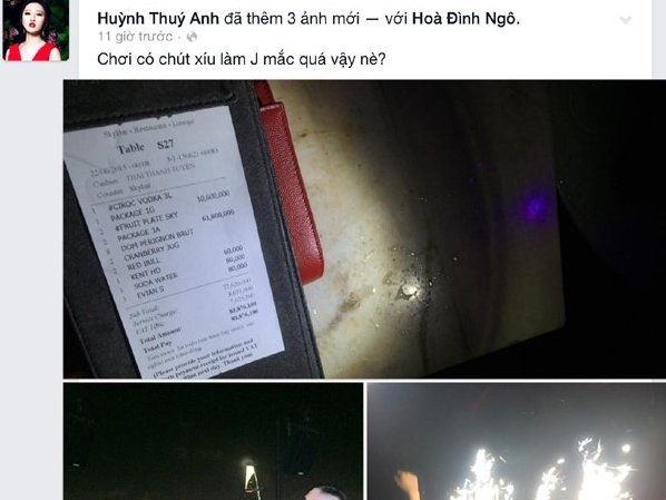 Mỹ nữ showbiz Việt lên phây Hết moi tiền lại ăn vạ