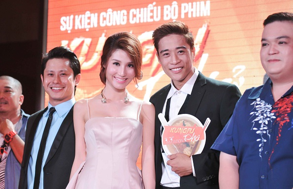 Diễm My 9X xinh đẹp rạng ngời tại buổi ra mắt phim mới