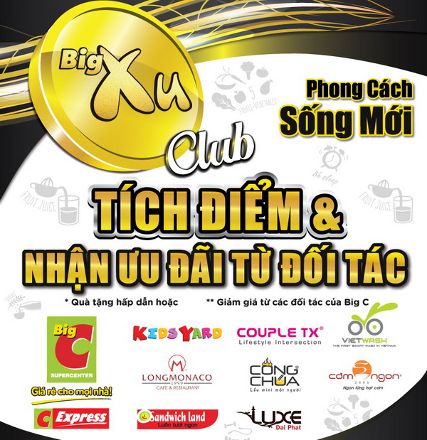 Big Xu Club Cơ hội mua sắm tiết kiệm suốt 24 giờ