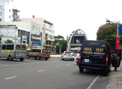 TP Vũng Tàu Sẽ cấm đậu xe ô tô tại khu vực hoa viên Trưng Trắc - Trưng Nhị