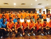 Tuyển U19 Việt Nam sẵn sàng cho trận mở màn giải U19 Đông Nam Á 2015