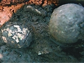 Bí ẩn quả trứng gà 2 000 năm tuổi chôn trong ngôi mộ cổ