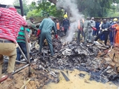 Nigeria Rơi máy bay quân sự, 7 người chết