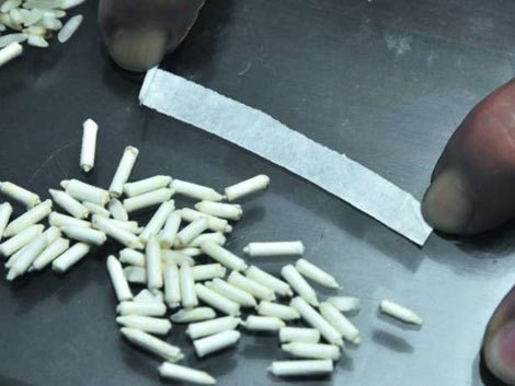 Kinh hãi phát hiện gạo giả làm bằng giấy ở Trung Quốc