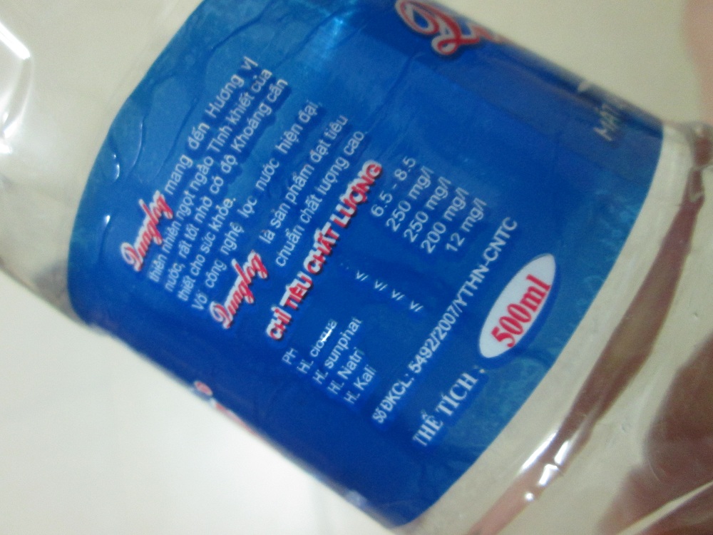 Nước tinh khiết Quaglog bị phản ánh không đảm bảo an toàn chất lượng