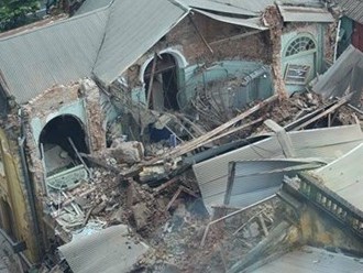 Biệt thự cũ đổ sập Ai chịu trách nhiệm