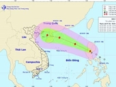Áp thấp nhiệt đới đã mạnh lên thành bão gần Biển Đông