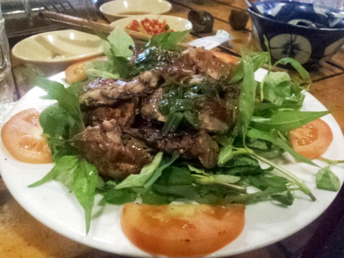 Đặc sản chuột đồng nướng muối ớt miền Tây