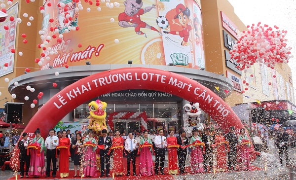 Lotte Mart xuất hiện tại Đồng bằng sông Cửu Long