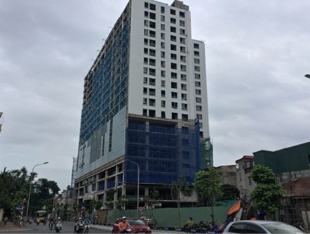Chủ đầu tư tòa nhà 8B Lê Trực bị xử phạt hành chính 100 triệu đồng