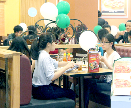 Nở rộ thức ăn nhanh