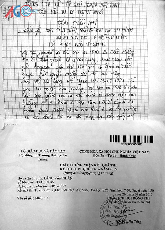 Vì sao trúng tuyển nhưng không được nhập học ngành Công an