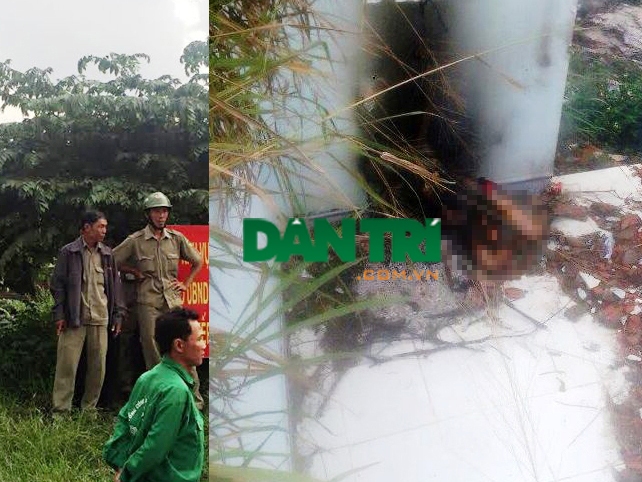 Cô gái trẻ bị trói tay, chết cháy trong nhà hoang