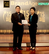 SHERA nhận Giải thưởng Thương hiệu được yêu thích nhấi Thái Lan 2015