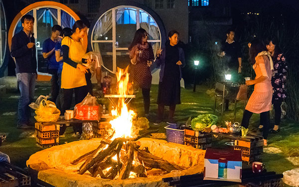 Biến ống cống thành nơi nghỉ dưỡng