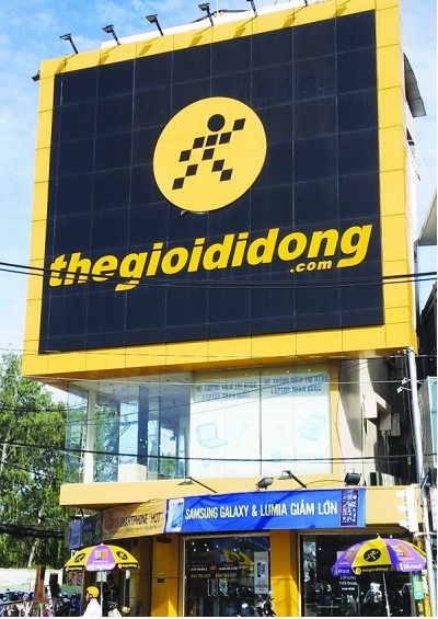 Thế Giới Di Động Hàng tồn kho tăng 32,5 sau 9 tháng