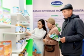 Sản phẩm Vinamilk đã chiếm được cảm tình của người dân Matxcova