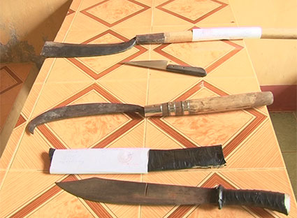 Giải quyết mâu thuẫn bằng mã tấu