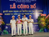 Công bố quyết định thành lập Trường đào tạo, bồi dưỡng nghiệp vụ kiểm sát tại TP Hồ Chí Minh