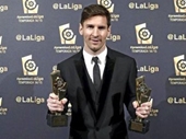 Vượt C Ronaldo, Messi nhận giải xuất sắc nhất La Liga