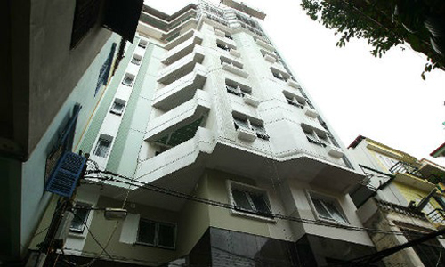 Tòa nhà xây 8 tầng tại phố Lý Nam Đế, Hà Nội 